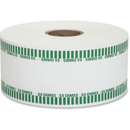 1000 ft. Coin Kraft Wrapper Dime - White
